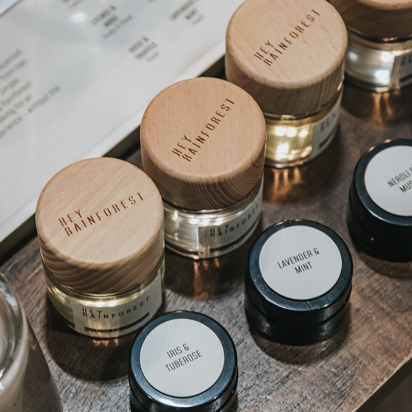 Wood Diffuser: Lavender & Mint