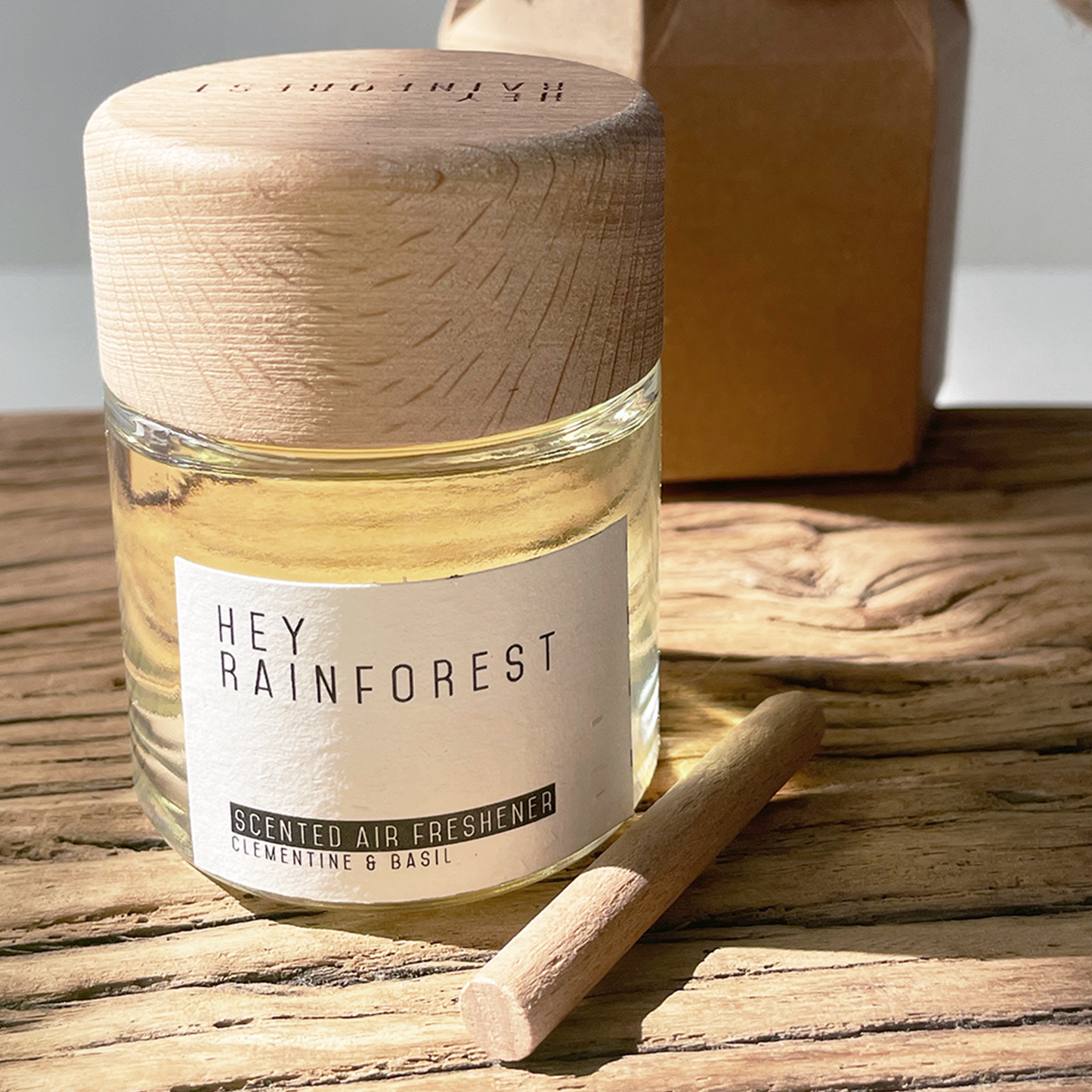 Wood Diffuser: Clementine & Basil